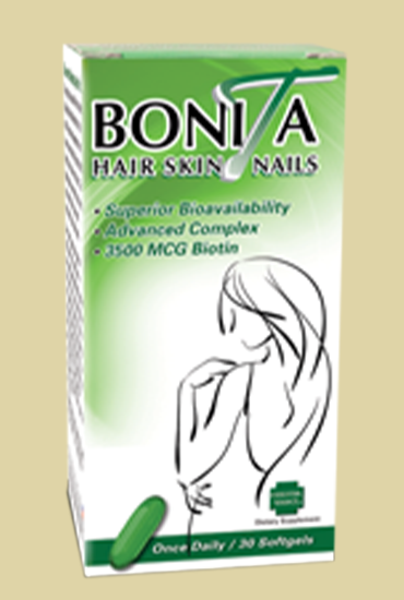 Bonita Hair, Skin, and Nails by Essential Source - 30 Softgels - Click Image to Close